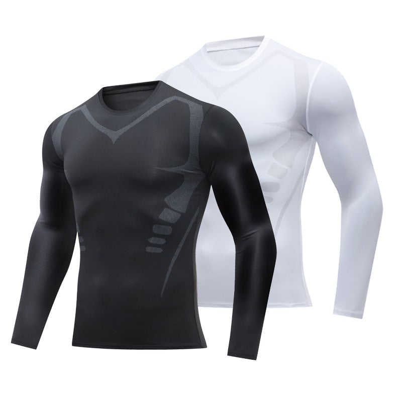 👕50% OFF!💪Ion Shape Long Sleeve Shirt – Slim Fit, Ionic Technology, Confidence Boost