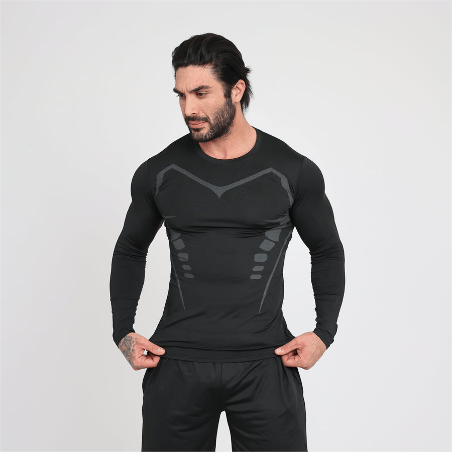 👕50% OFF!💪Ion Shape Long Sleeve Shirt – Slim Fit, Ionic Technology, Confidence Boost