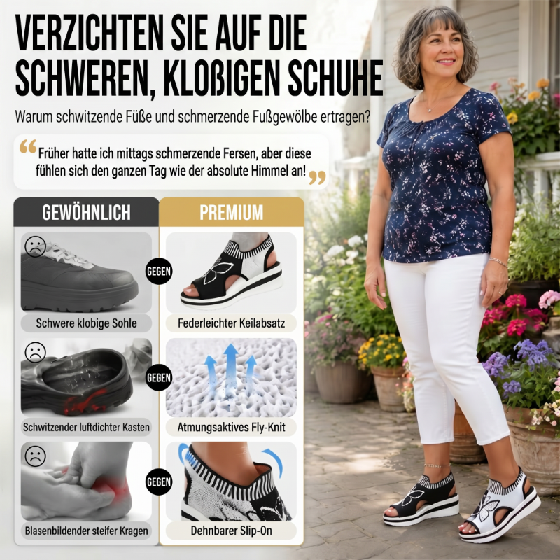 ⏰ 50 % RABATT – Nur für kurze Zeit 👡 Damen Plateau-Sandalen mit Offener Zehenpartie ☀️ Bequem, Luftig & Ideal für Alltag, Urlaub und Strand