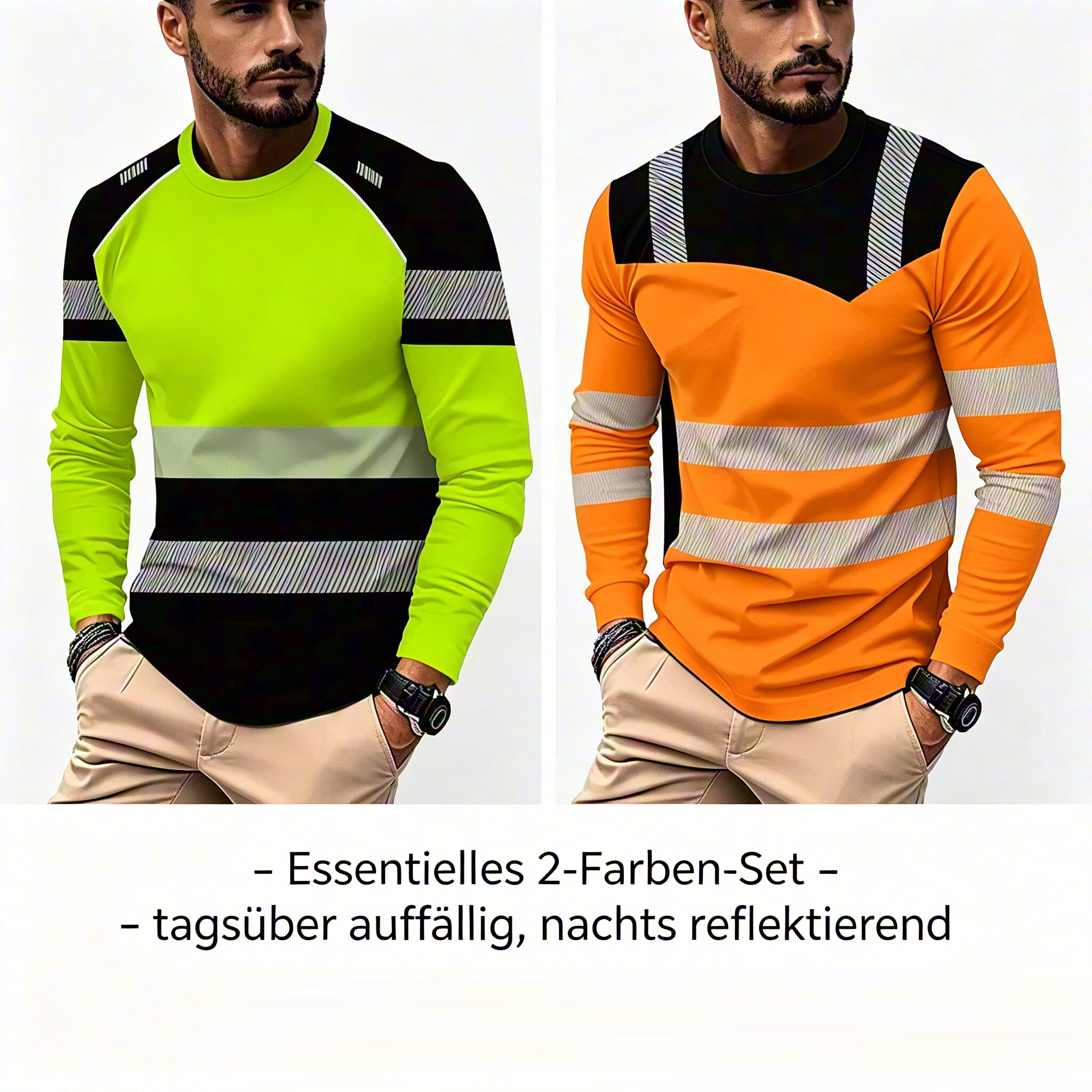 🏃‍♂️ Sportliches Herren-Longsleeve – feuchtigkeitsableitend, mit dezentem Print, für aktive Tage