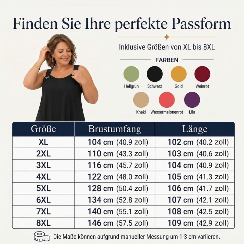 📢Mid-Season Sale: −50% nur für kurze Zeit⏰Ärmelloses Damenkleid mit asymmetrischem Saum