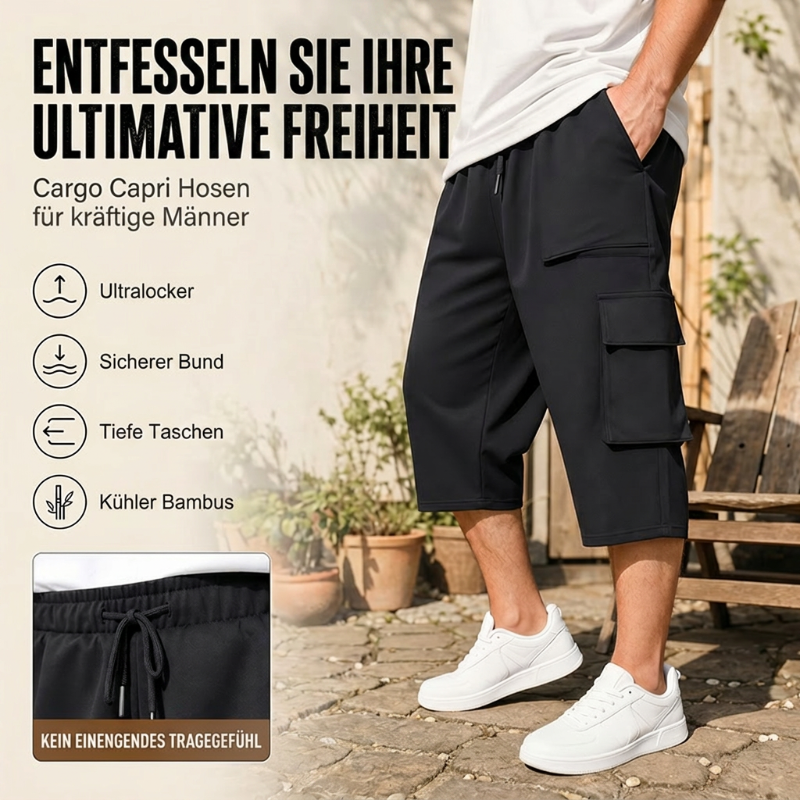 🥾 Robustes Outdoor-Cargohose – schnelltrocknend, atmungsaktiv & mit verstellbarem Bund, ideal für Wandern, Angeln & Camping