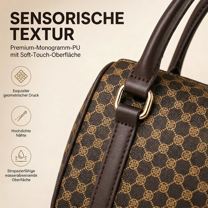 👜 Stylishes 6-in-1-Mutter-Kind-Taschenset – Bedruckt, vielseitige Schultertasche, Crossbody- & Handtasche für den täglichen Gebrauch 🌿