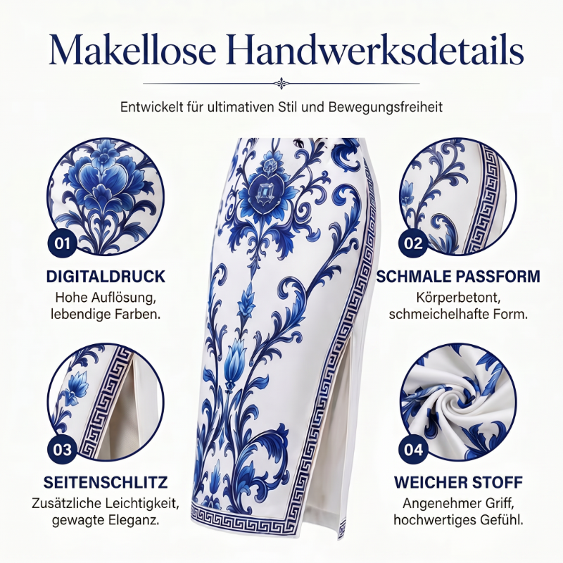 👗 Damen-Maxikleid mit floralem Print – klassisches Design, weich fallender Stoff & vielseitig kombinierbar 🌸