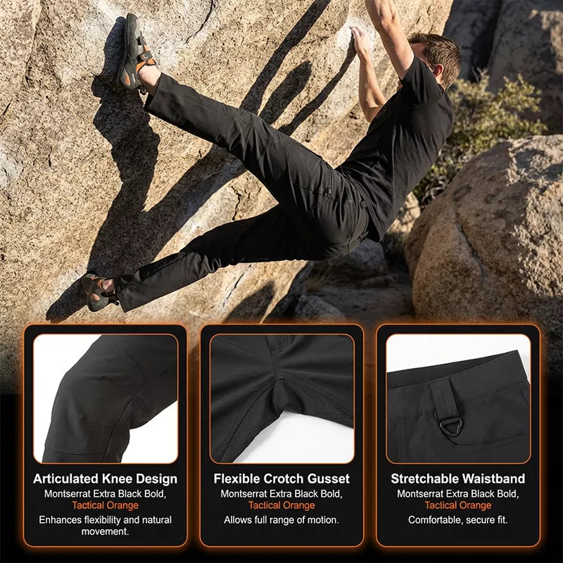 Herren Cargohose – Robust & Vielseitig 👖 Mehrere Taschen, 9 Farben 💪 Für Arbeit, Alltag & Outdoor