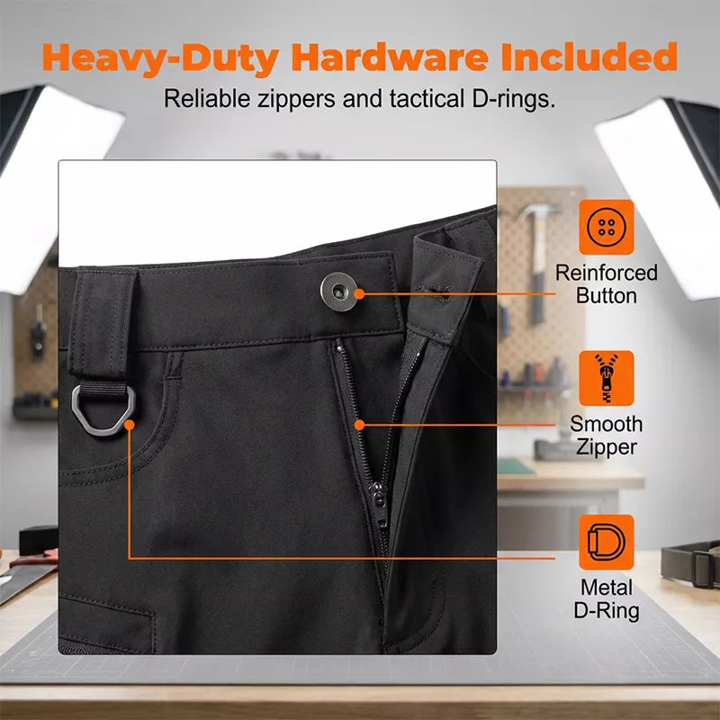 Herren Cargohose – Robust & Vielseitig 👖 Mehrere Taschen, 9 Farben 💪 Für Arbeit, Alltag & Outdoor