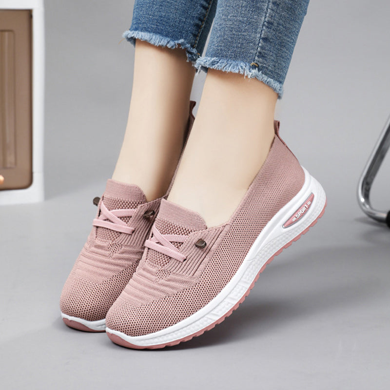 👟 50% RABATT! ⏰ Leichte, atmungsaktive Slip-On Freizeitschuhe für Frauen – Bequeme Memory Foam-Sohle, flexible Passform & perfekt für Alltag, Reisen oder Strand – einfach anziehen und losgehen 🌸