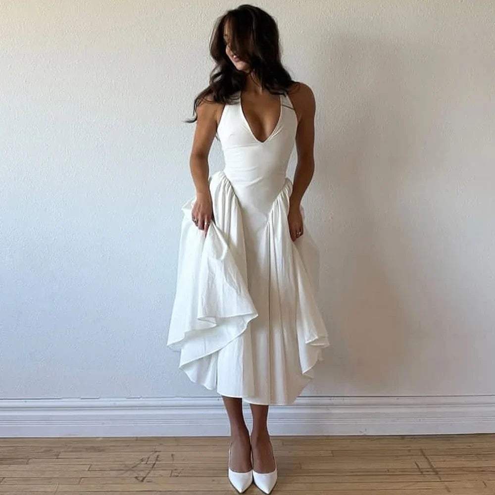 Adelina Long Summer Dress