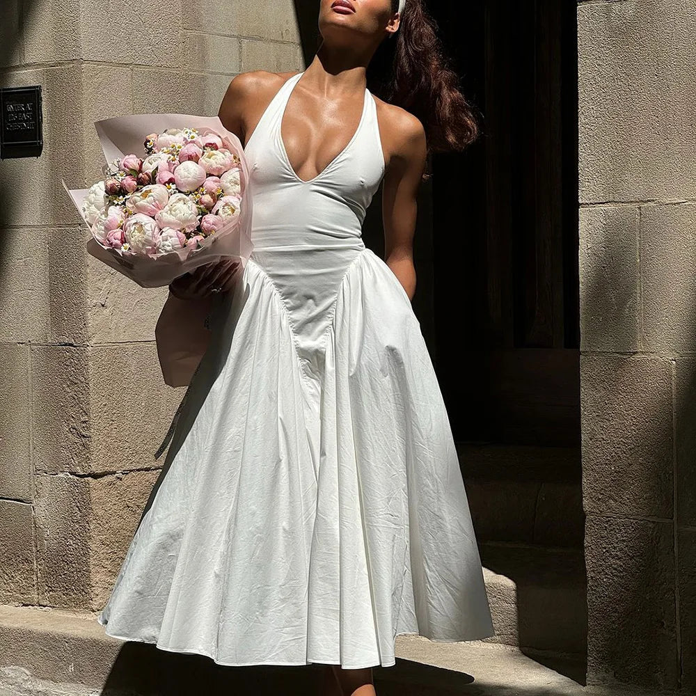 Adelina Long Summer Dress