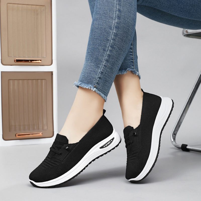 👟 50% RABATT! ⏰ Leichte, atmungsaktive Slip-On Freizeitschuhe für Frauen – Bequeme Memory Foam-Sohle, flexible Passform & perfekt für Alltag, Reisen oder Strand – einfach anziehen und losgehen 🌸