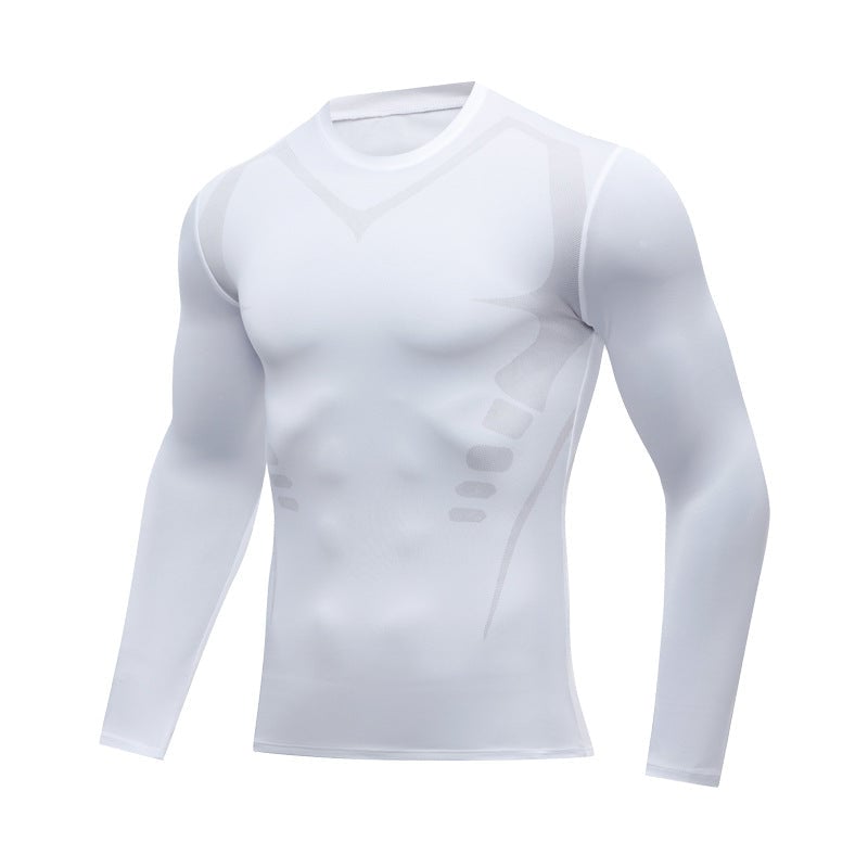 👕50% OFF!💪Ion Shape Long Sleeve Shirt – Slim Fit, Ionic Technology, Confidence Boost