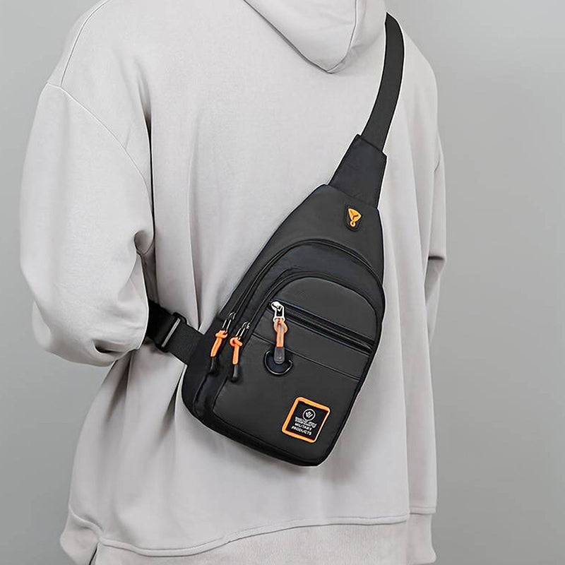 🎒 Wasserdichte Outdoor-Tasche – leicht, robust & mit gepolstertem Rückenteil, schützt Handy & Wertsachen, perfekt für Radfahren, Wandern & den täglichen Gebrauch🚴‍♂️🥾