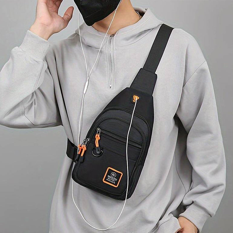 🎒 Wasserdichte Outdoor-Tasche – leicht, robust & mit gepolstertem Rückenteil, schützt Handy & Wertsachen, perfekt für Radfahren, Wandern & den täglichen Gebrauch🚴‍♂️🥾