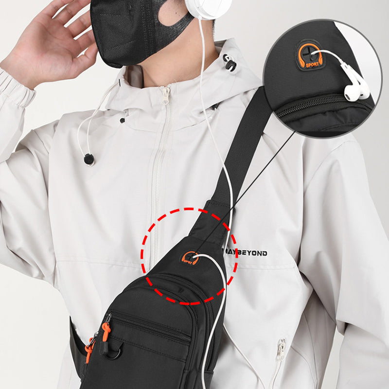 🎒 Wasserdichte Outdoor-Tasche – leicht, robust & mit gepolstertem Rückenteil, schützt Handy & Wertsachen, perfekt für Radfahren, Wandern & den täglichen Gebrauch🚴‍♂️🥾