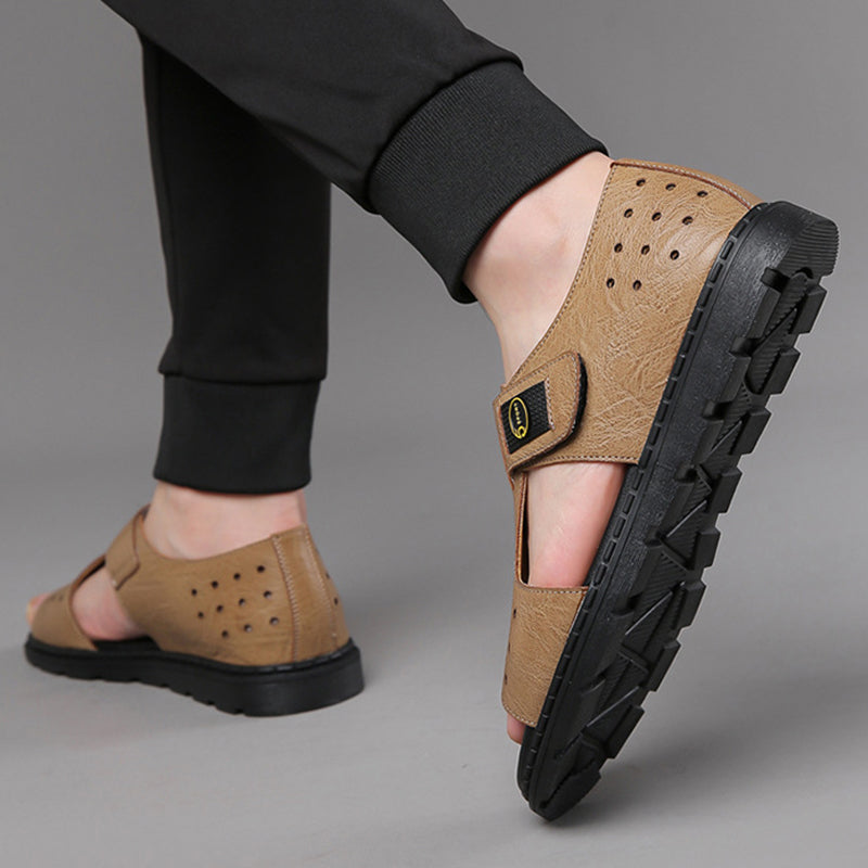 👞 50% RABATT! ⏳ Zeitlich Begrenztes Angebot – Sommersandalen für Herren, Lässig, Bequem & Ideal Für Warme Tage ☀️