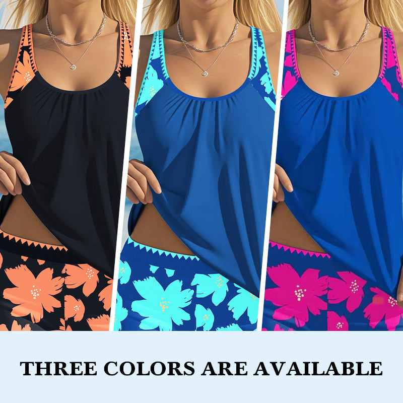 👙 Bikini-Set für Damen – ärmelloses Top & kurze Hose, lässig & vielseitig für Strand, Pool & Urlaub 🌺