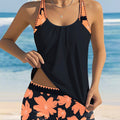 👙 Bikini-Set für Damen – ärmelloses Top & kurze Hose, lässig & vielseitig für Strand, Pool & Urlaub 🌺