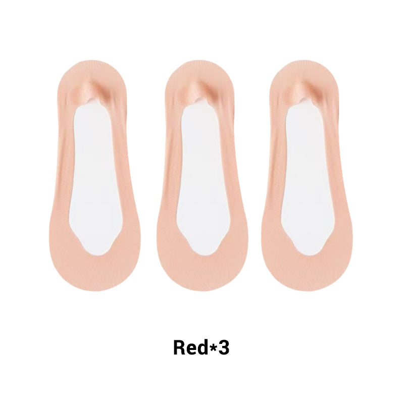 🌴Sommer-Sonderangebote🌴 Ultra-unsichtbare, niedrig geschnittene Bootssocken für Damen aus transparentem Mesh