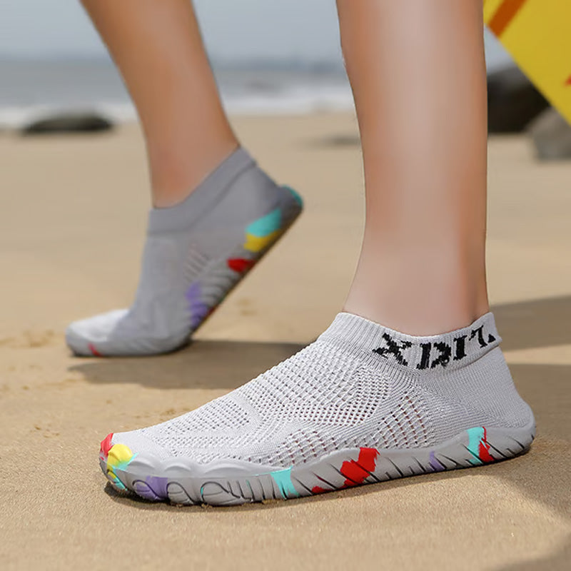 🏊‍♂️ Vielseitige Wasser-Schuhe für Damen & Herren – atmungsaktiv, schnell trocknend & mit Zehen-Design für Schwimmen, Wandern & Fitness 🌊