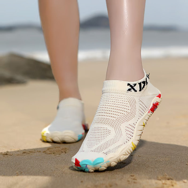 🏊‍♂️ Vielseitige Wasser-Schuhe für Damen & Herren – atmungsaktiv, schnell trocknend & mit Zehen-Design für Schwimmen, Wandern & Fitness 🌊