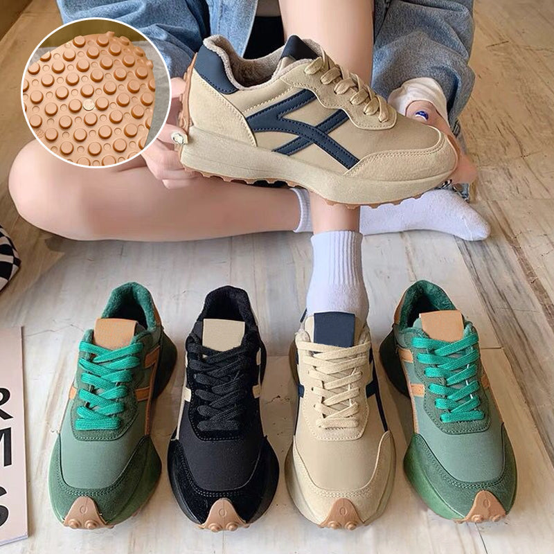 ⏰ 50 % RABATT – Nur für kurze Zeit ✨Modische Damen-Sneakers mit dicker Sohle