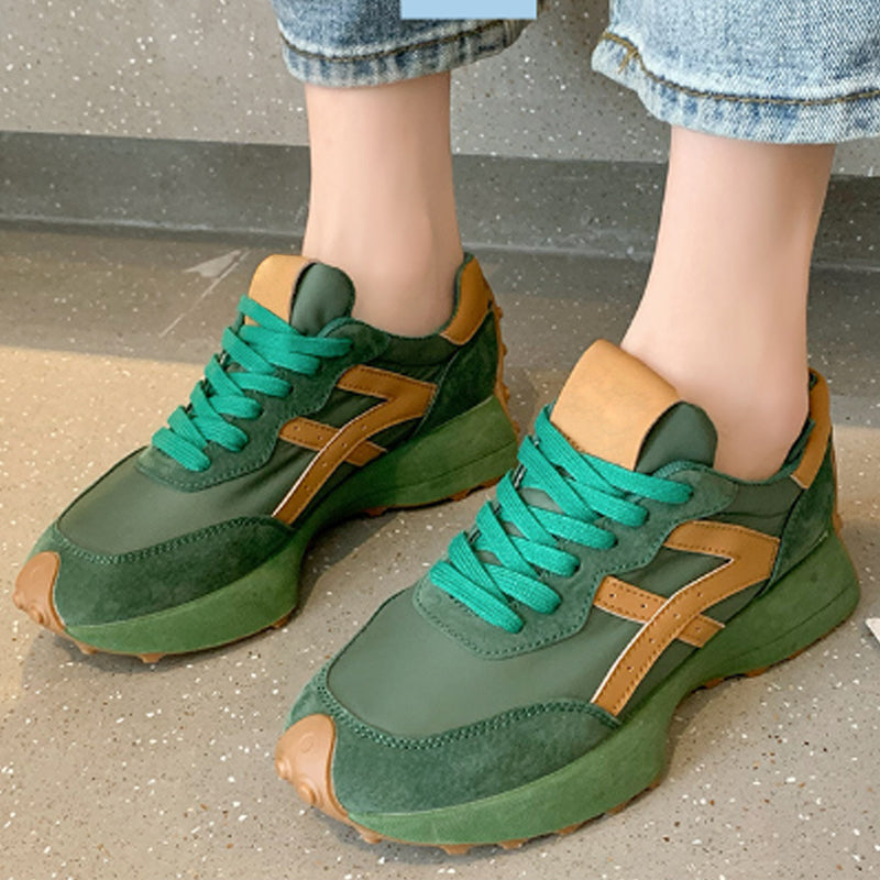 ⏰ 50 % RABATT – Nur für kurze Zeit ✨Modische Damen-Sneakers mit dicker Sohle