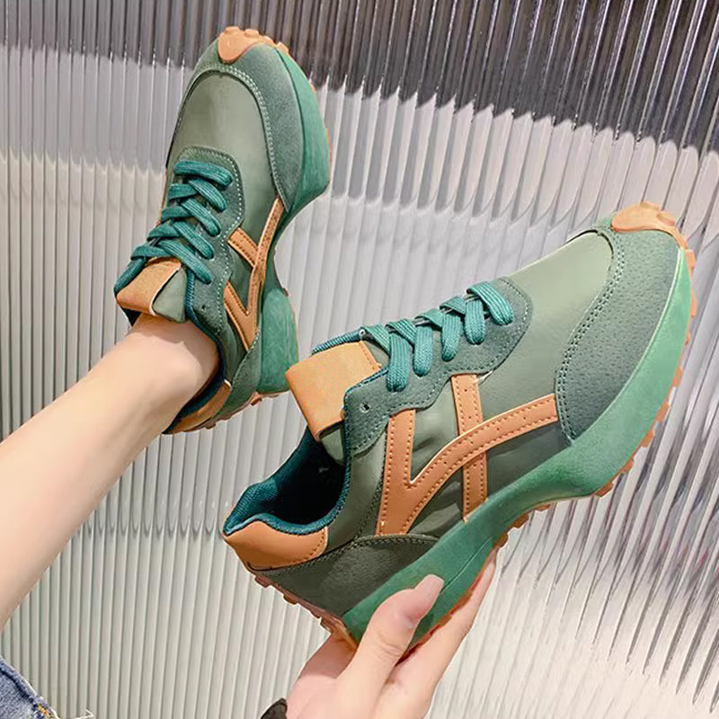 ⏰ 50 % RABATT – Nur für kurze Zeit ✨Modische Damen-Sneakers mit dicker Sohle
