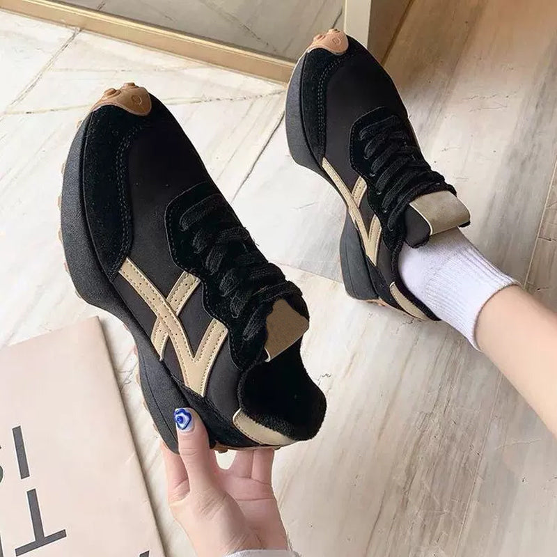 ⏰ 50 % RABATT – Nur für kurze Zeit ✨Modische Damen-Sneakers mit dicker Sohle