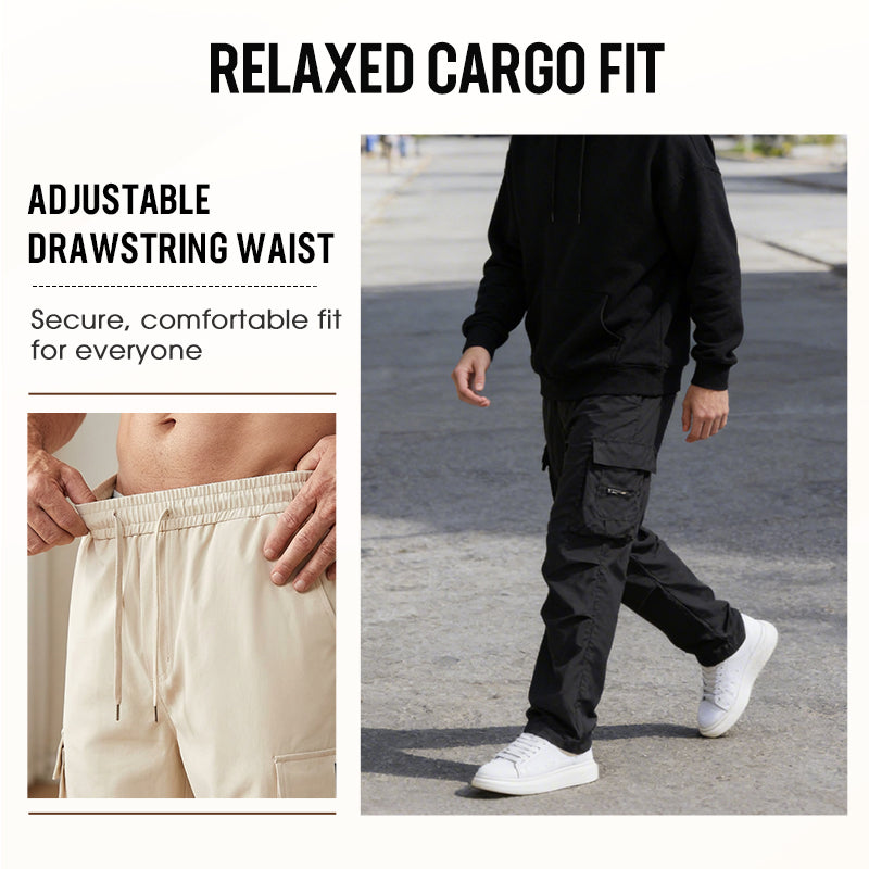 🔥50% RABATT👖 Lässige Herren-Cargohose 🎒 Mit mehreren Taschen