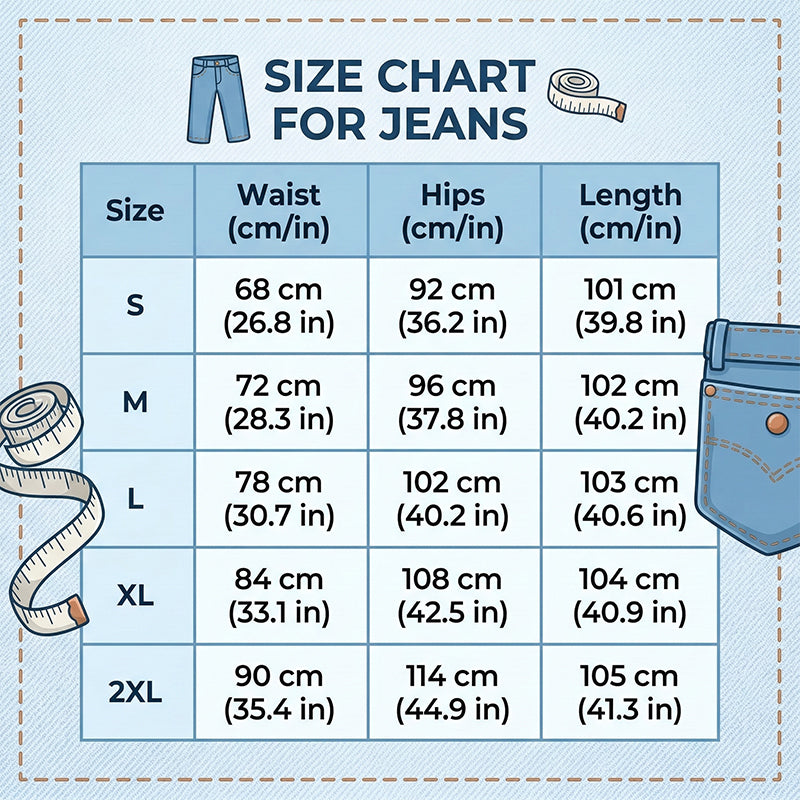 Gerade geschnittene Damen Jeans – Print Design, Bequem & Stilvoll ✨ Für Freizeit & Alltag
