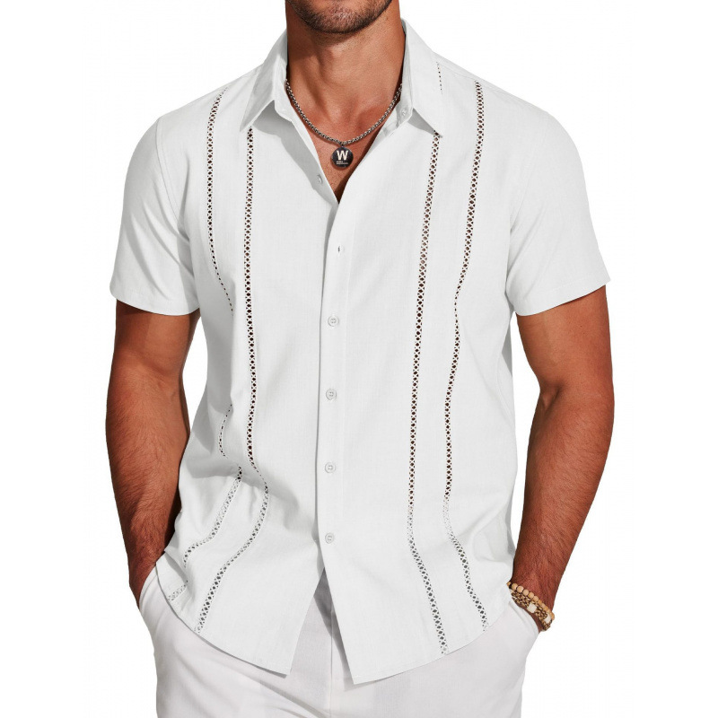 👔 50% RABATT! 💥 Herren Kurzarm-Hemd mit Knopfleiste – Atmungsaktiv, bequem & vielseitig – Perfekt für heiße Tage, Büro oder Freizeit – lässiger Look mit Komfort 🔥