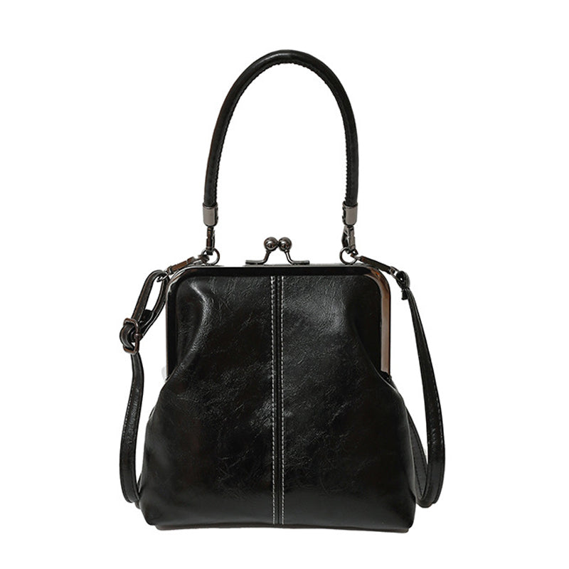 ⏰ 50 % RABATT – Nur für kurze Zeit ✨👜 Clasp-Tasche im Vintage-Stil – zeitloses Design, vielseitig für den Alltag, Einkauf oder entspannte Ausflüge 🌿