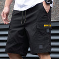 📢📢Letzter Tag – 50 % Rabatt!! ⏰ Herren Lässige Cargo-Shorts mit Kordelzug – Multifunktionstaschen, Verstärkte Nähte & Lockere Passform für Optimalen Komfort 🏕️
