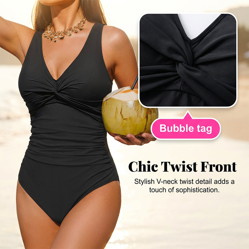 🔥50 % Rabatt – nur für kurze Zeit!🩱Begrüßen wir den Sommer❤️‍🔥-Einteiliger Badeanzug für Damen mit figurformendem Effekt
