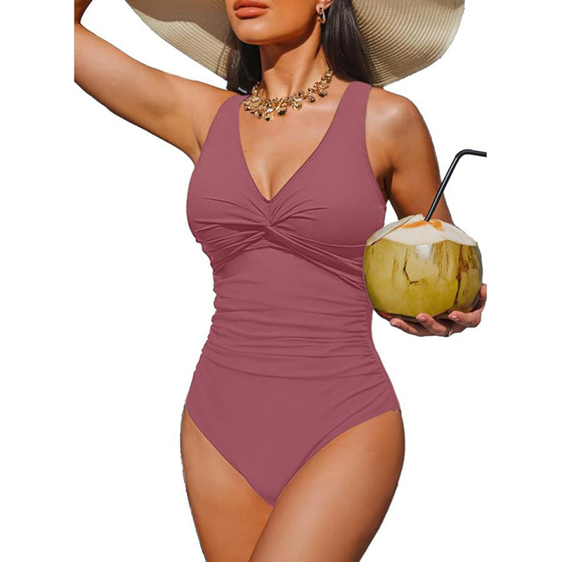 🔥50 % Rabatt – nur für kurze Zeit!🩱Begrüßen wir den Sommer❤️‍🔥-Einteiliger Badeanzug für Damen mit figurformendem Effekt