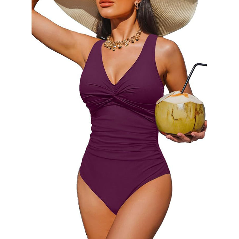 🔥50 % Rabatt – nur für kurze Zeit!🩱Begrüßen wir den Sommer❤️‍🔥-Einteiliger Badeanzug für Damen mit figurformendem Effekt