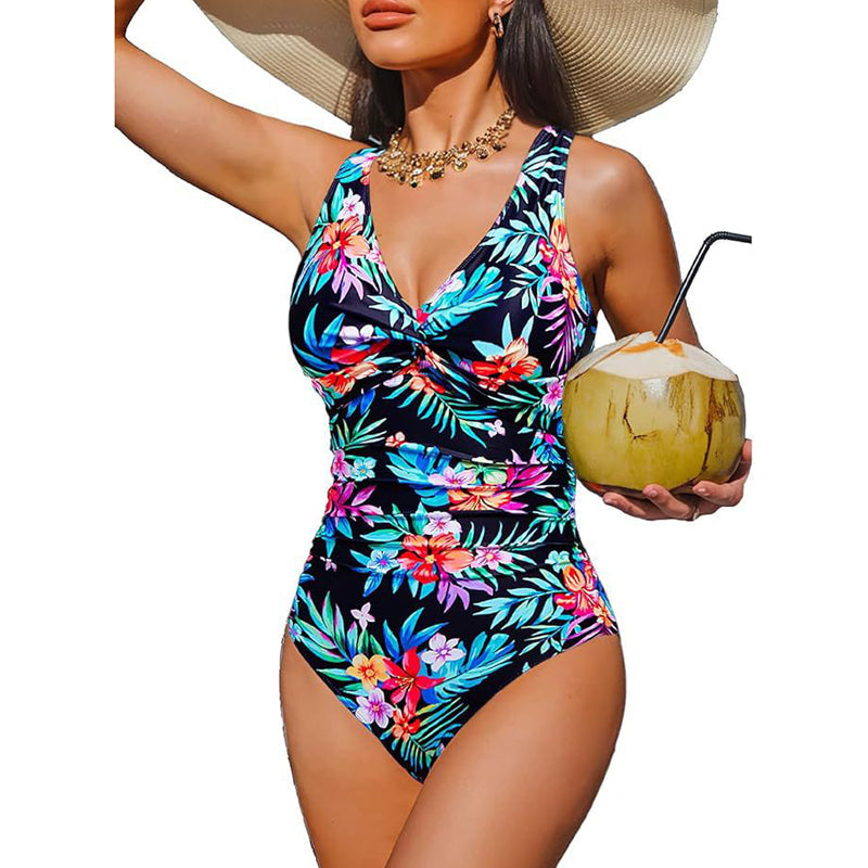 🔥50 % Rabatt – nur für kurze Zeit!🩱Begrüßen wir den Sommer❤️‍🔥-Einteiliger Badeanzug für Damen mit figurformendem Effekt