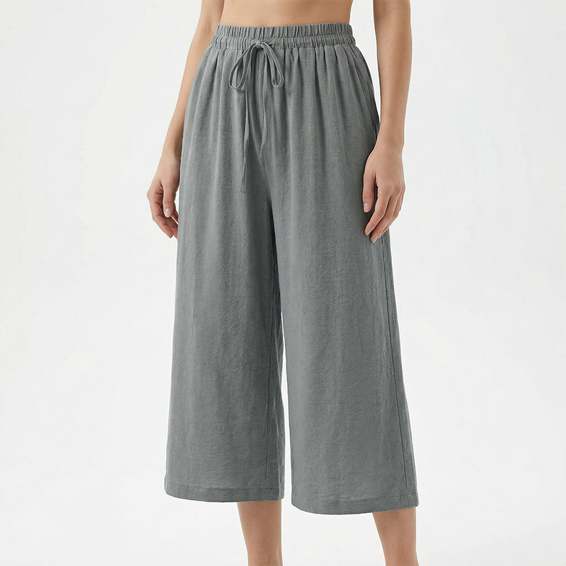 ⏰ 50 % RABATT – Nur für kurze Zeit ✨Damen Sommer Caprihose 🌿 Leicht, Luftig & Vielseitig kombinierbar