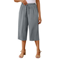 ⏰ 50 % RABATT – Nur für kurze Zeit ✨Damen Sommer Caprihose 🌿 Leicht, Luftig & Vielseitig kombinierbar