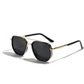 🕶️ Polarisierte Damen-Sonnenbrille – quadratische Form mit Doppelsteg, retro & stilvoll, ideal für Autofahrer & den täglichen Sonnenschutz ☀️