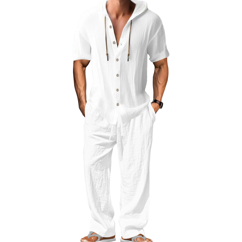 👕🔥 BEFRISTETES ANGEBOT! Freizeit-Set für Herren: Kapuzenshirt & Hose – Bequem, lässig & perfekt für Alltag, Freizeit & entspannte Tage ✨