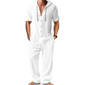 👕🔥 BEFRISTETES ANGEBOT! Freizeit-Set für Herren: Kapuzenshirt & Hose – Bequem, lässig & perfekt für Alltag, Freizeit & entspannte Tage ✨