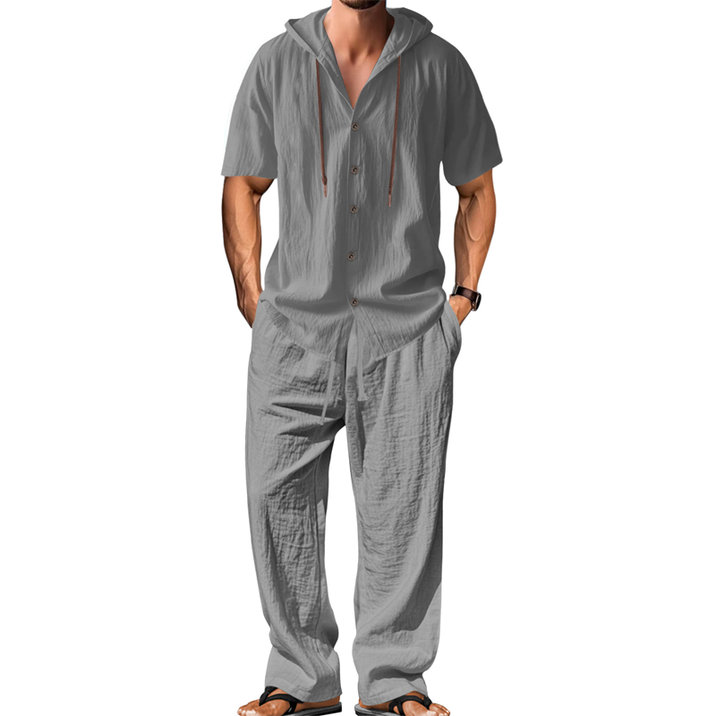 👕🔥 BEFRISTETES ANGEBOT! Freizeit-Set für Herren: Kapuzenshirt & Hose – Bequem, lässig & perfekt für Alltag, Freizeit & entspannte Tage ✨