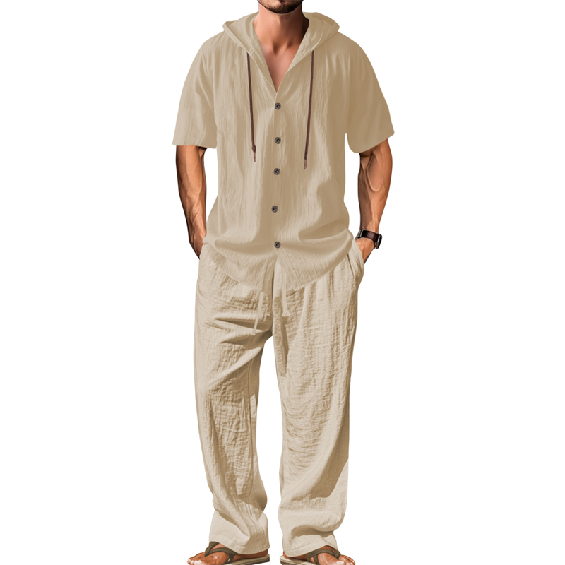 👕🔥 BEFRISTETES ANGEBOT! Freizeit-Set für Herren: Kapuzenshirt & Hose – Bequem, lässig & perfekt für Alltag, Freizeit & entspannte Tage ✨