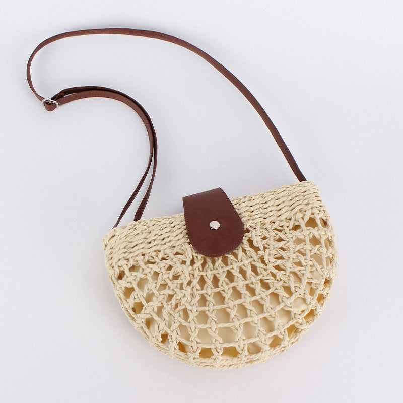 👜 LIMITED-TIME 50% RABATT! ✨ Geflochtene Umhängetasche – Boho, Leicht, Verstellbar, Handgewebt ✨