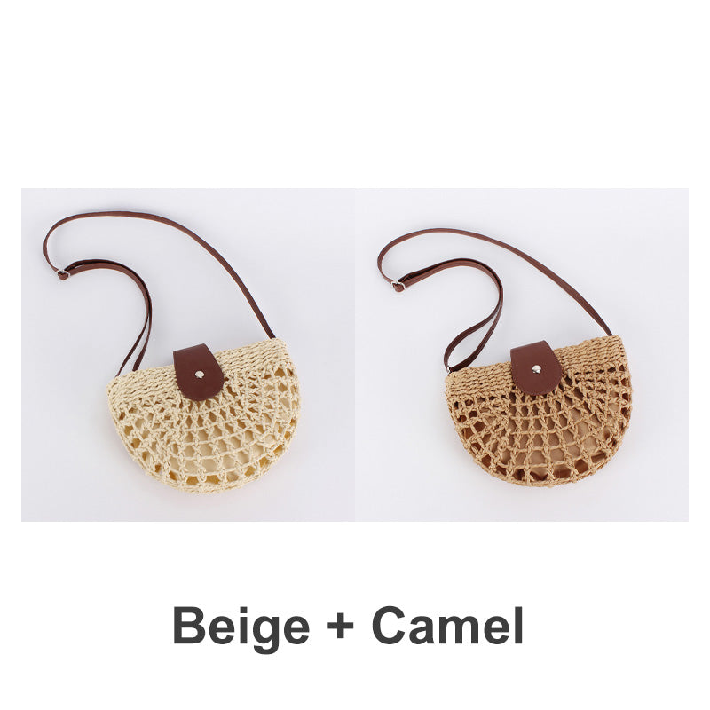 👜 LIMITED-TIME 50% RABATT! ✨ Geflochtene Umhängetasche – Boho, Leicht, Verstellbar, Handgewebt ✨