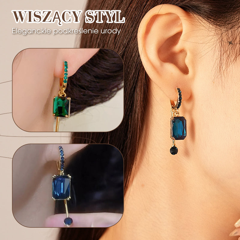 💎 Elegante Vintage-Tropfenohrstecker mit Synthetikdiamant – zeitlos, feminin & ideal für besondere Anlässe ✨