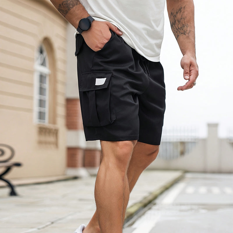 ⏰ 50 % RABATT – Nur für kurze Zeit ✨Herren Cargo Shorts in Große Größen 👖 Locker, Bequem & Mit Praktischen Taschen