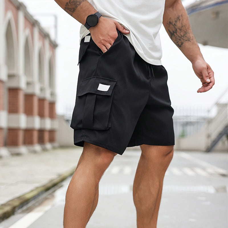 ⏰ 50 % RABATT – Nur für kurze Zeit ✨Herren Cargo Shorts in Große Größen 👖 Locker, Bequem & Mit Praktischen Taschen