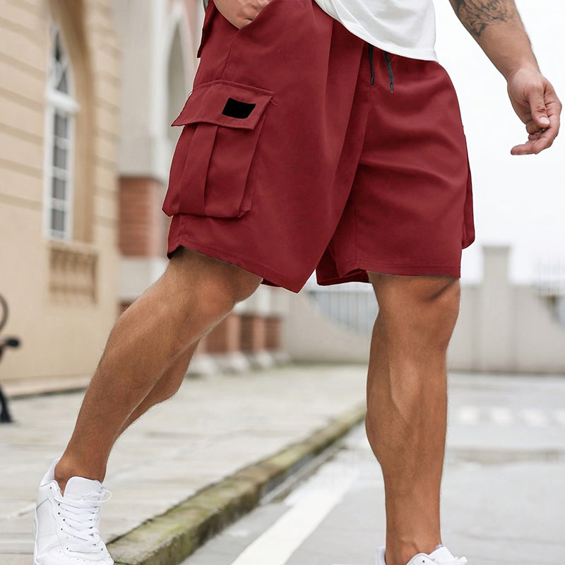 ⏰ 50 % RABATT – Nur für kurze Zeit ✨Herren Cargo Shorts in Große Größen 👖 Locker, Bequem & Mit Praktischen Taschen
